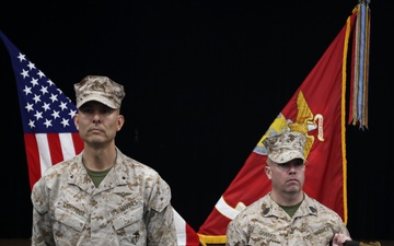 TF 51/5th MEB Welcomes Sgt. Maj. Adam Gharati