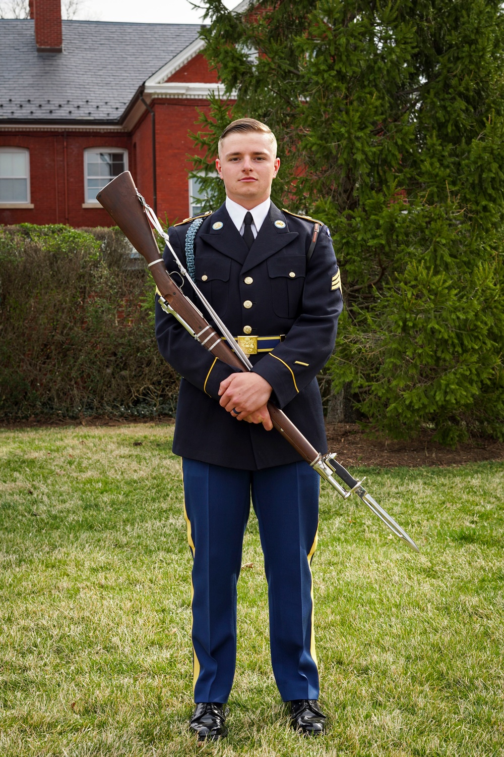 U.S. Army Drill Team Group Photos, March 20, 2025