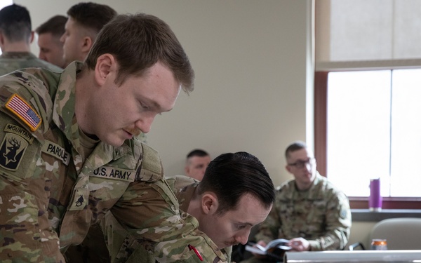 HHC, 86th IBCT (MTN) Conducts MDMP Training