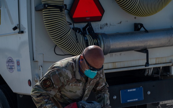 45th CES repairs flight line at PSFB