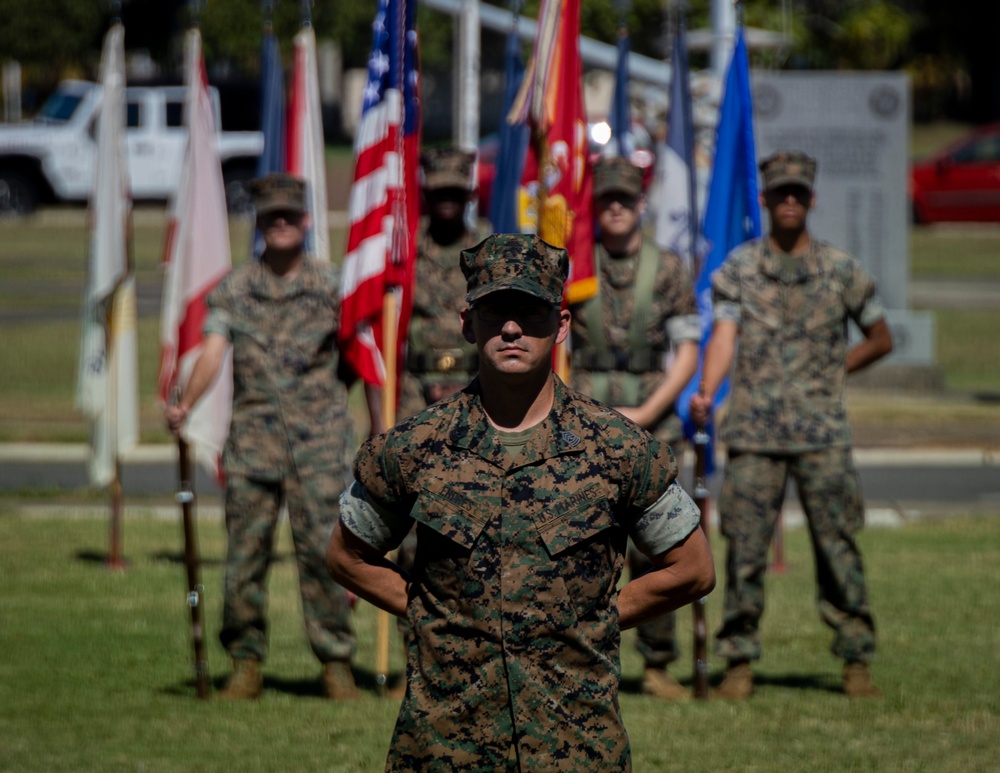 3d Littoral Logistics Battalion Sgt. Maj. Relief and Appointment Ceremony