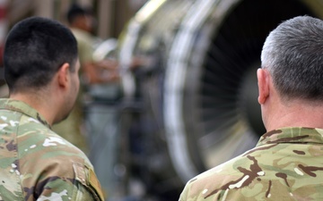RAF Air Vice-Marshal Visits Sheppard
