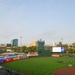 Two T38 Talons fly over for River Cats season opener