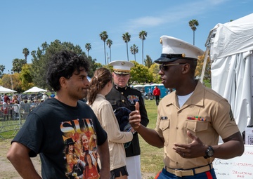 Marines attend San Diego Crew Classic