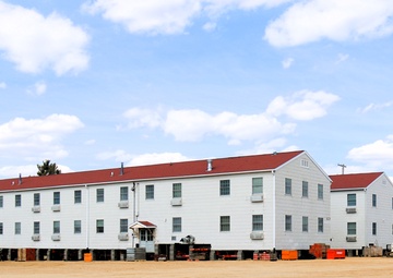 Relocation of World War II-era barracks at Fort McCoy