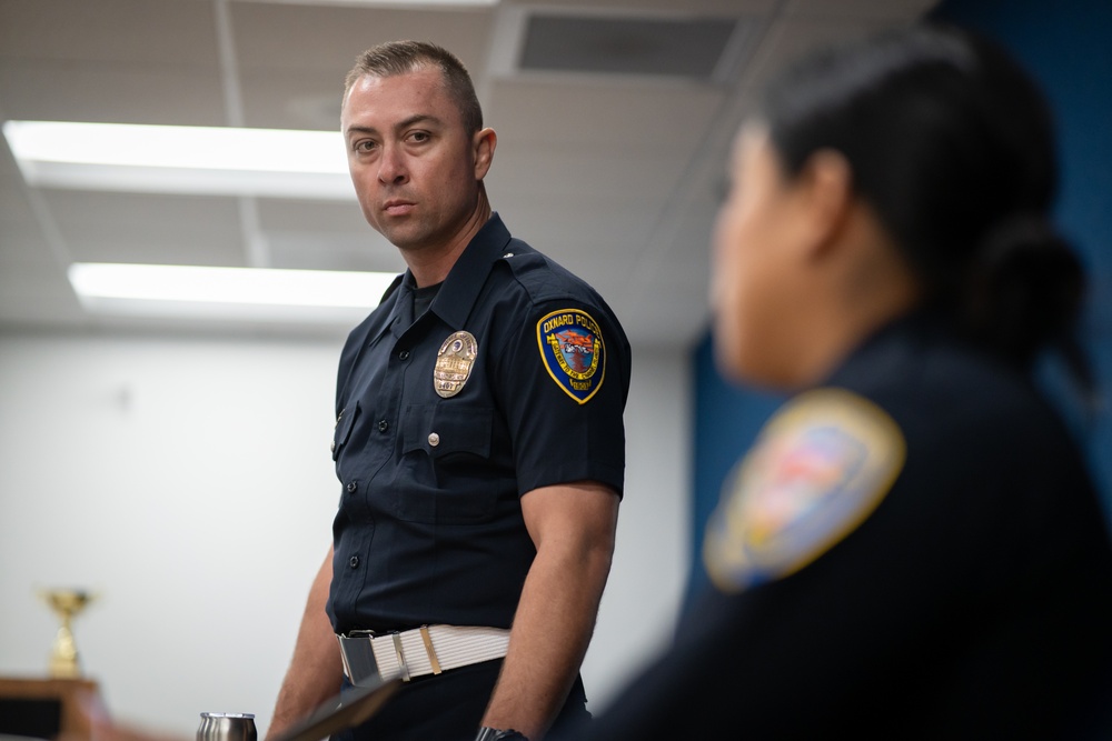 Oxnard Police Department Trains at Naval Base Ventura County