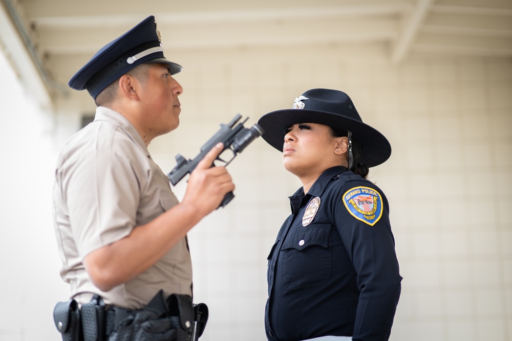 Oxnard Police Department Trains at Naval Base Ventura County