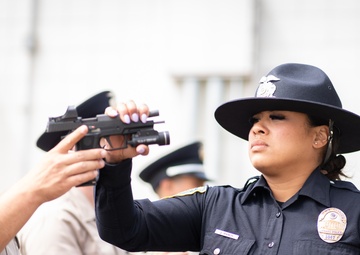 Oxnard Police Department Trains at Naval Base Ventura County