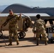 3rd CAB Soldiers prepare Gray Eagle for takeoff in Arizona