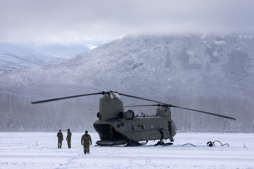 Alaska Army National Guard's 207th Aviation Troop Command flight operations