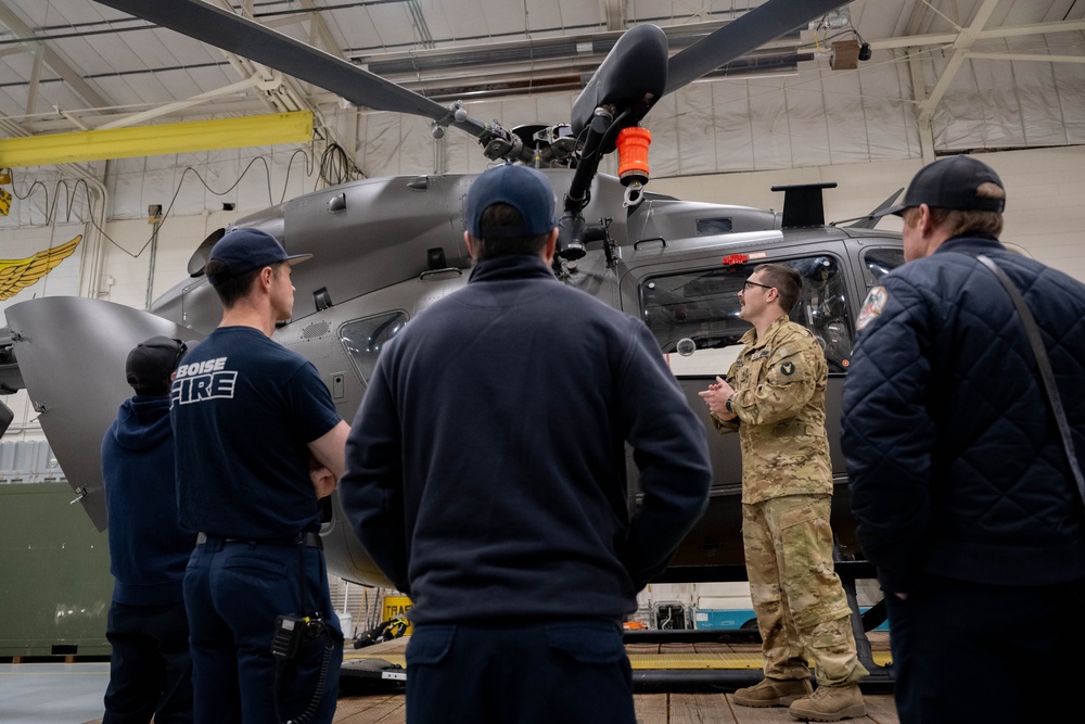 Idaho Army National Guard Trains With Boise Firefighters