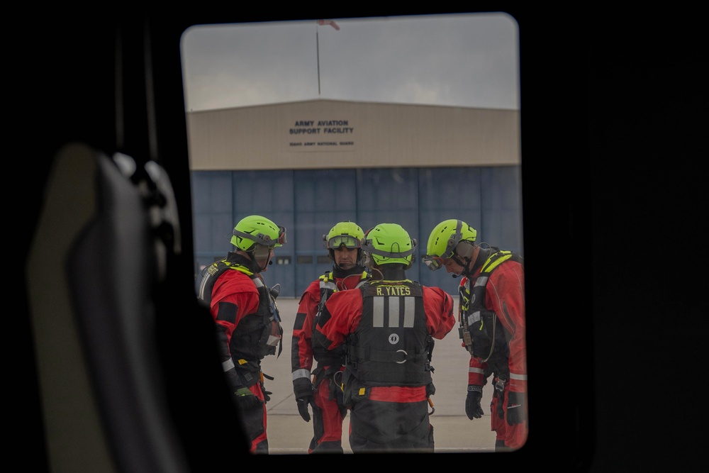 Idaho Army National Guard Trains With Boise Firefighters