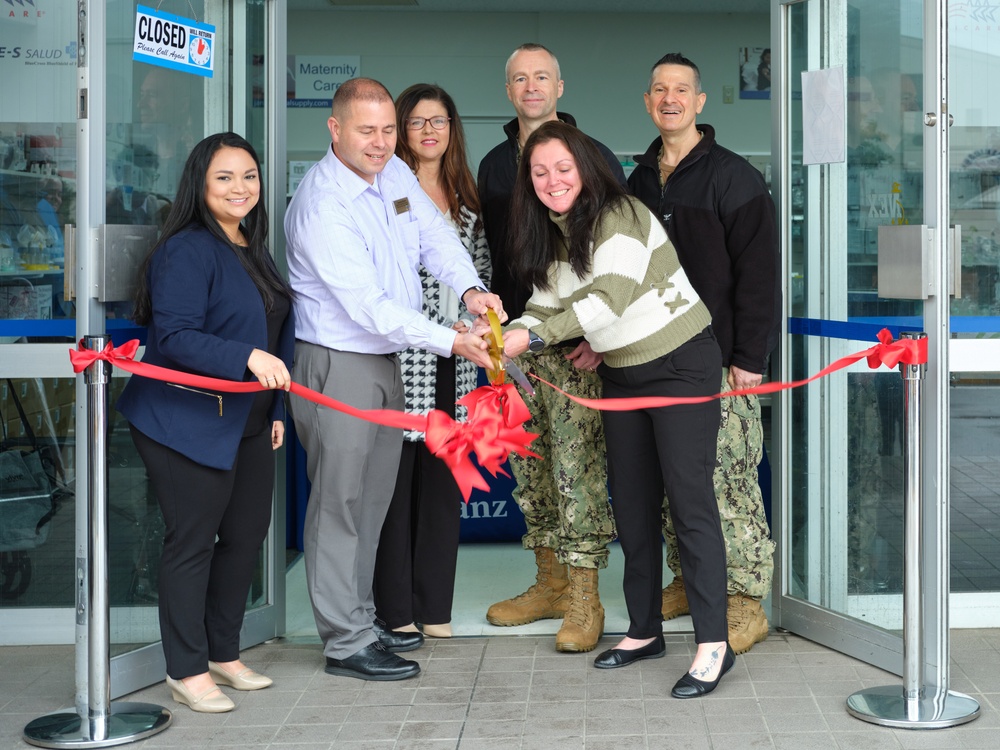 Yokosuka Navy Exchange Holds Ribbon-Cutting Ceremony
