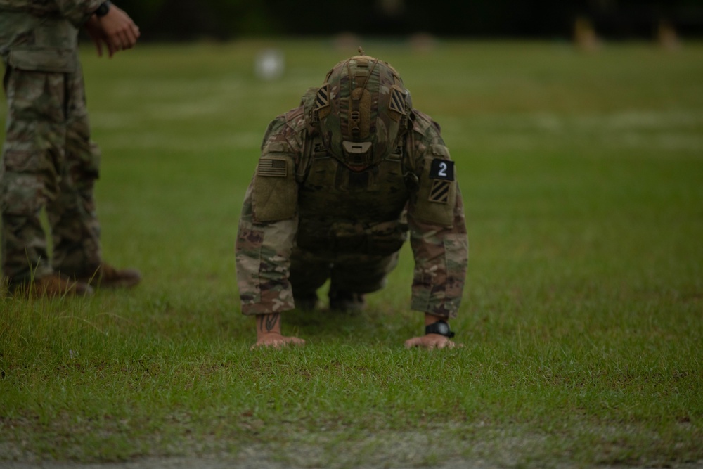 3rd Infantry Division competes at the 2025 International Best Mortar Competition, Day 1