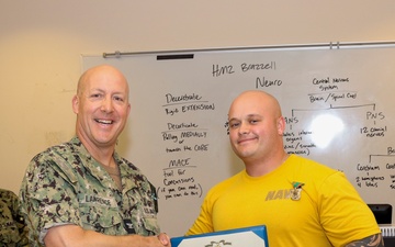 Joint Base San Antonio Sailor recognized for lifesaving actions