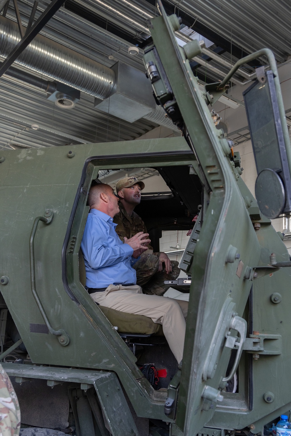 Senators Visit U.S. Soldiers in Estonia