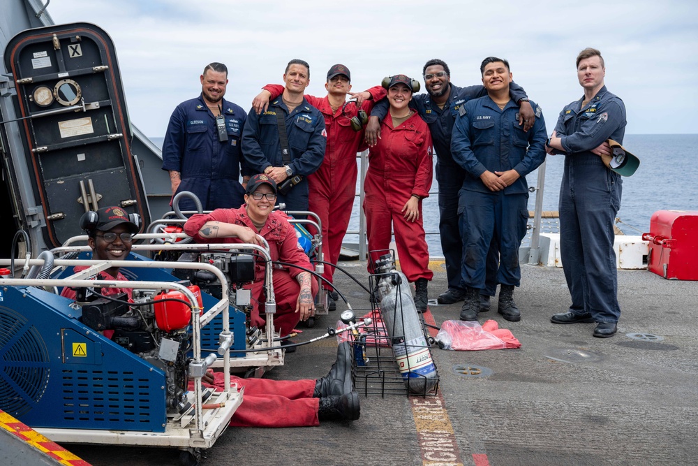 INSURV aboard USS Somerset