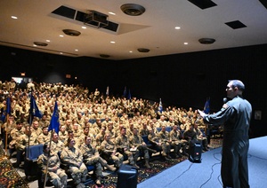 AFN Aviano Radio News: CMSAF Bass Visits Aviano Air Base