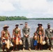 SEABEES FROM DETACHMENT YAP CELEBRATE YAP DAY