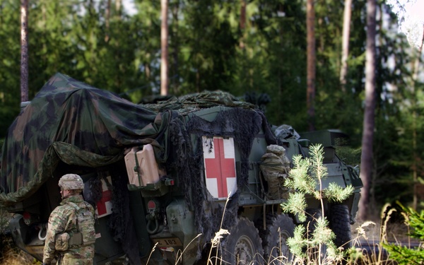 Cerberus Troop, Regiment Support Squadron conducts MASCAL exercise