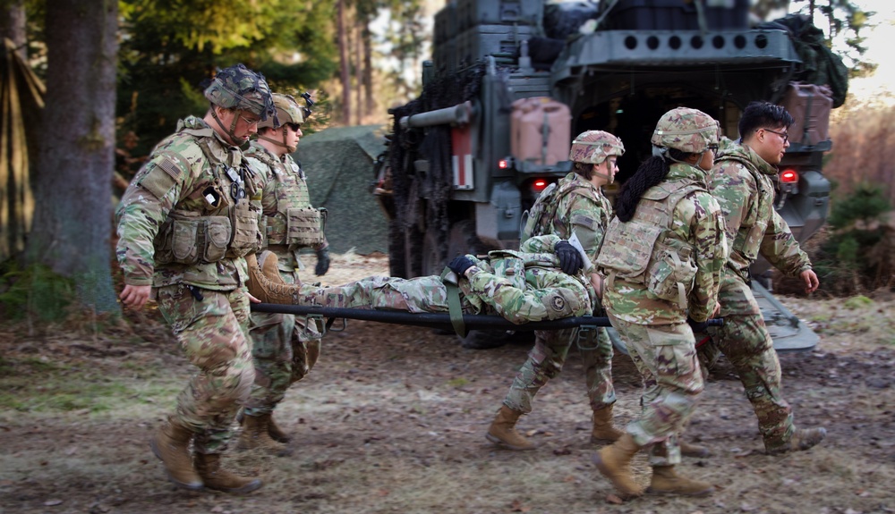 Cerberus Troop, Regiment Support Squadron conducts MASCAL exercise