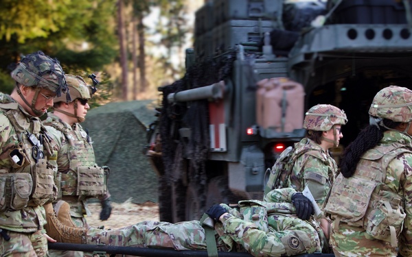 Cerberus Troop, Regiment Support Squadron conducts MASCAL exercise