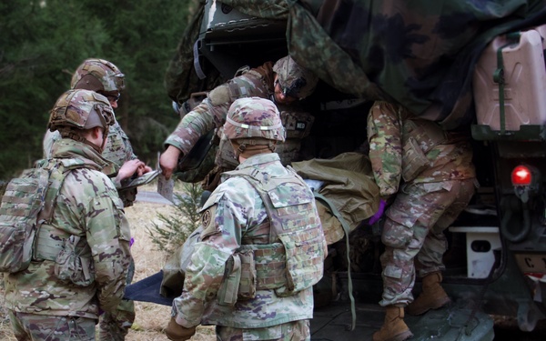 Cerberus Troop, Regiment Support Squadron conducts MASCAL exercise