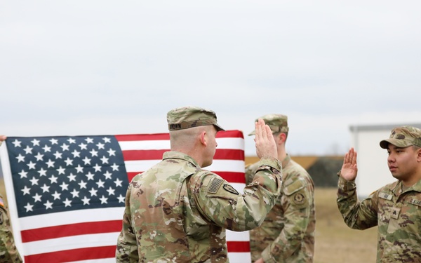 Brigadier General Brown visits the 2d Cavalry Regiment