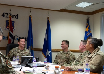 501 CSW demonstrates readiness to 3rd Air Force Commander