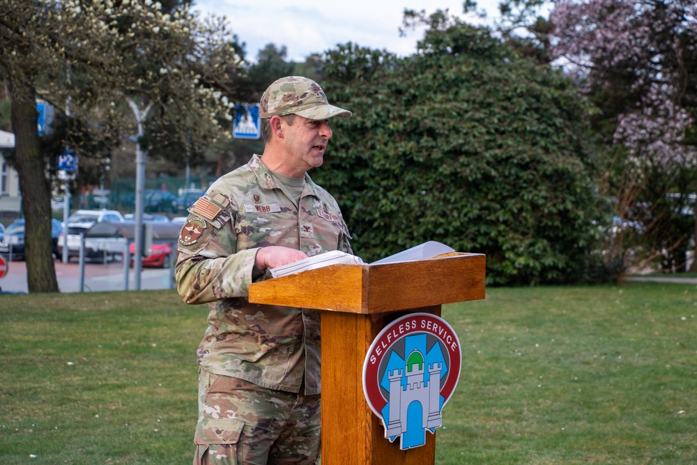 Col. Grodrian Promotion Ceremony