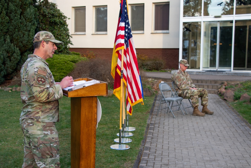 Col. Grodrian Promotion Ceremony