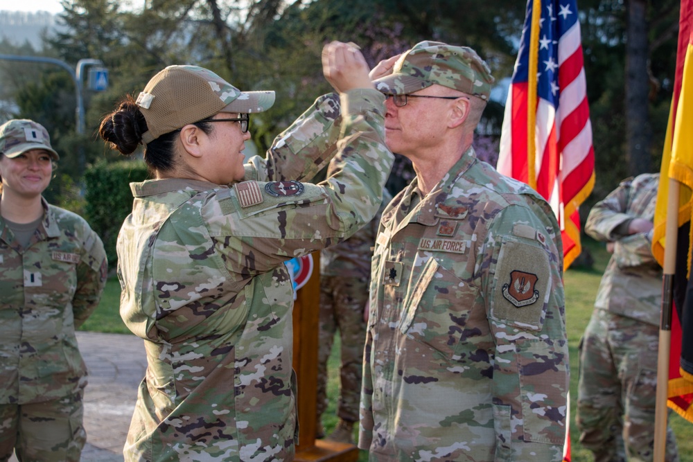 Col. Grodrian Promotion Ceremony