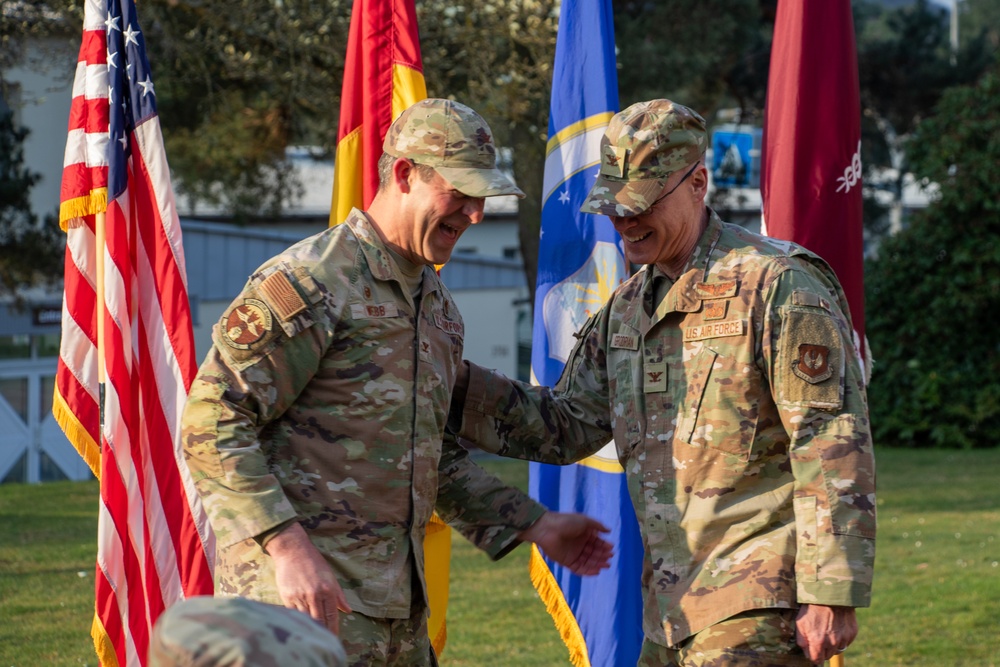 Col. Grodrian Promotion Ceremony