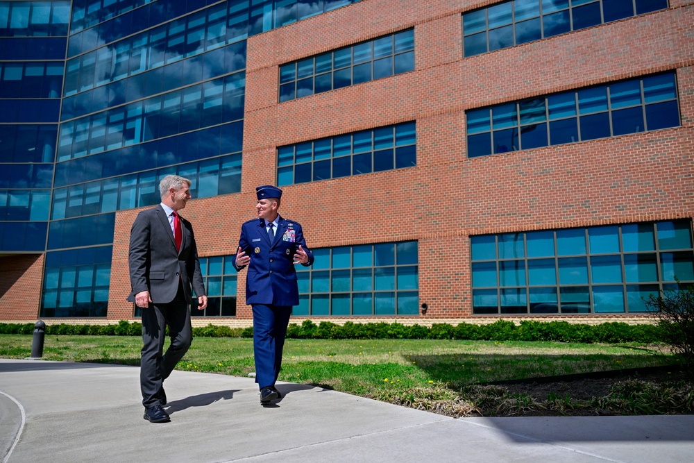 U.S. Rep. Rob Wittman visits DLA Aviation at DSCR