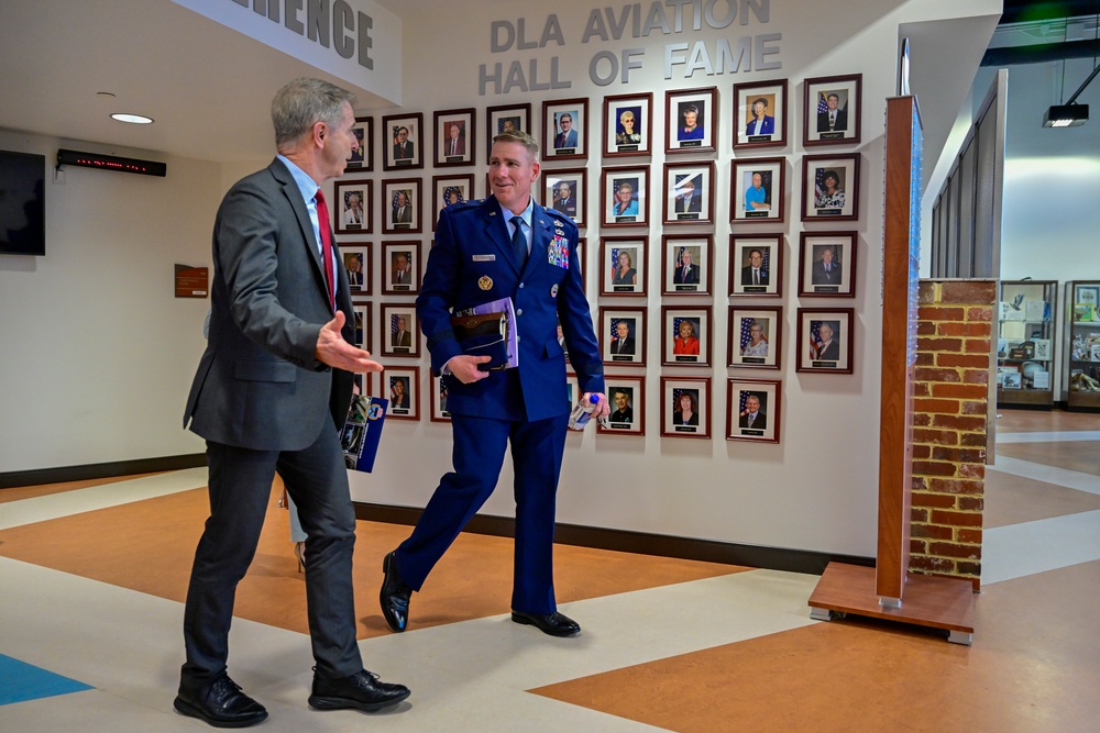 U.S. Rep. Rob Wittman visits DLA Aviation at DSCR