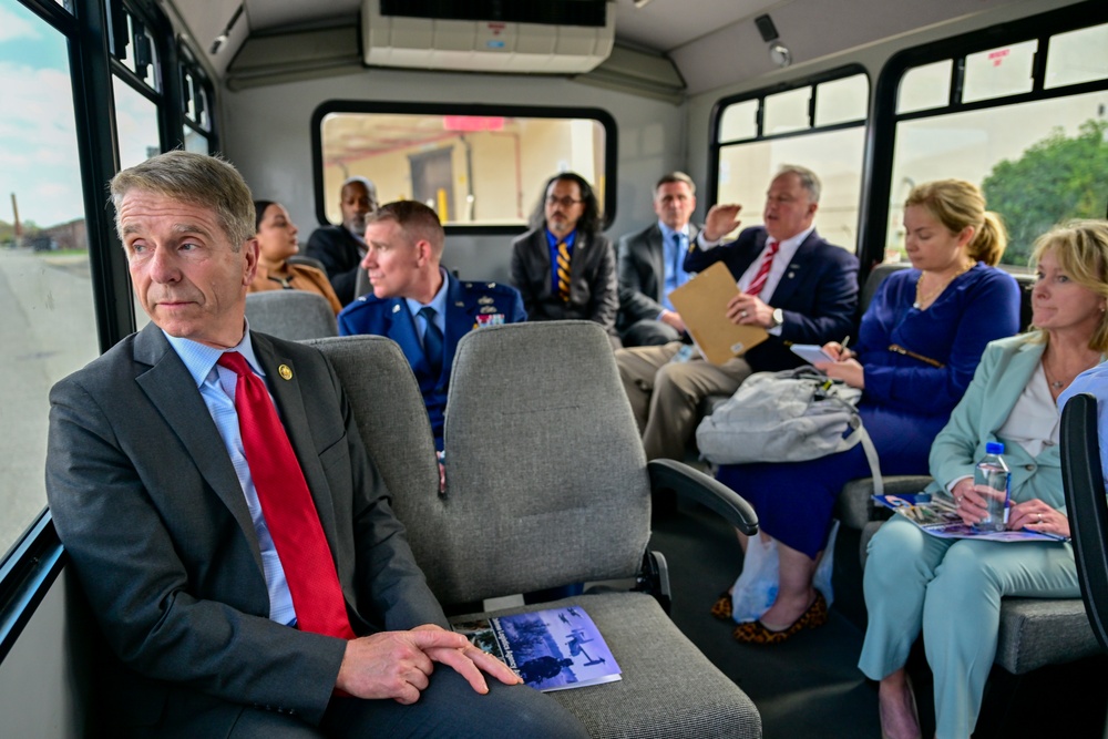 U.S. Rep. Rob Wittman visits DLA Aviation at DSCR