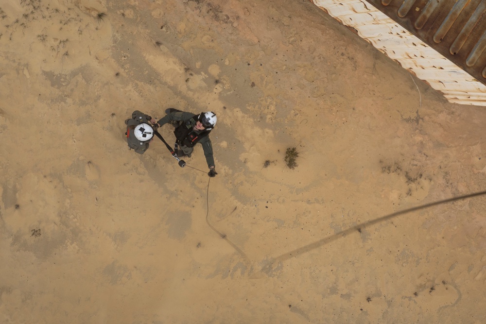 HSC-9 Conducts a Search and Rescue Training Exercise