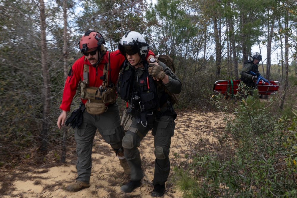 HSC-9 Conducts a Search and Rescue Training Exercise