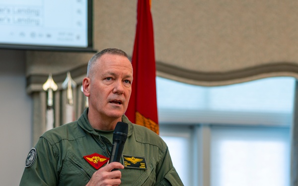 Leaders from 2nd MAW meet for the April 2025 Senior Leaders Conference