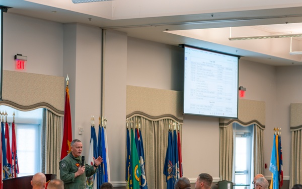 Leaders from 2nd MAW meet for the April 2025 Senior Leaders Conference