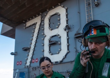 USS Gerald R. Ford Vertical Replensishment (VERTREP)