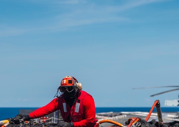 USS Gerald R. Ford Vertical Replensishment (VERTREP)