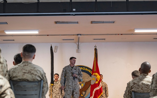 VMM-266 to VMM 161 transfer of authority