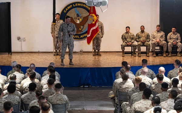 VMM-266 to VMM 161 transfer of authority