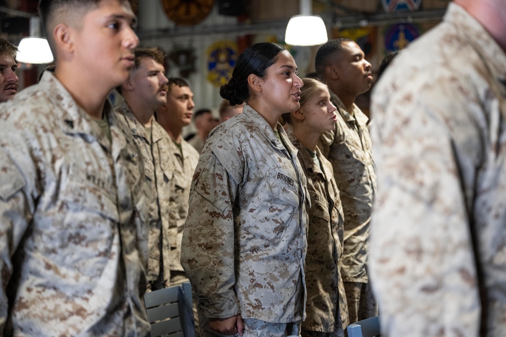 VMM-266 to VMM 161 transfer of authority