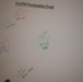 Quantico Base Leadership and SAPR personnel sign 2025 SAAPM Proclamation