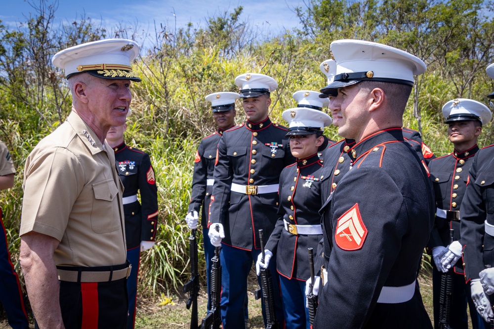 Commandant, Gen. Eric M. Smith, Attends the 80th Anniversary Iwo Jima Reunion of Honor