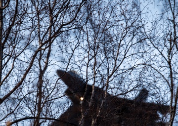F-22 Raptors conduct aerial practices at JBER