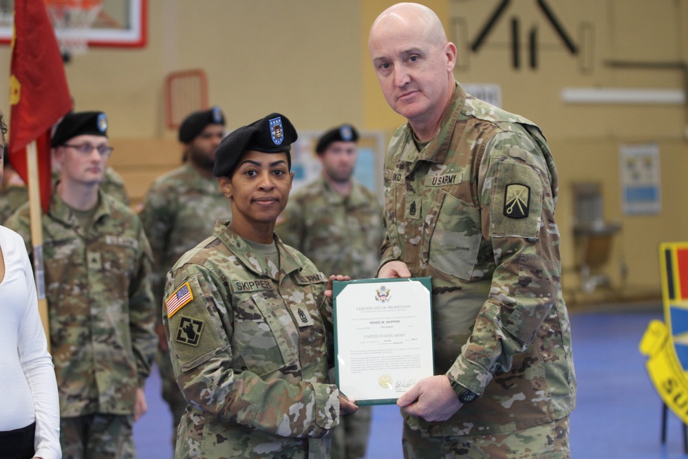 40th Transportation Company Change of Responsibility