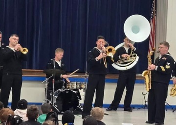 Uncharted Waters performs at Williams Primary School